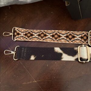 Patterned Bag Straps
